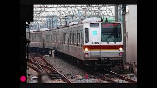 東京メトロ7000系走行音　7105F　7905　22M　東急線内急行　各停　和光市→元町・中華街