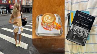 a chill weekend in nyc: organizing my closet, decorating my apartment, a casting, & new books