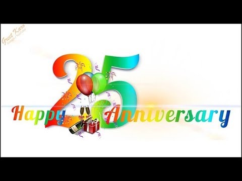 25th Wedding Anniversary Wishes Youtube