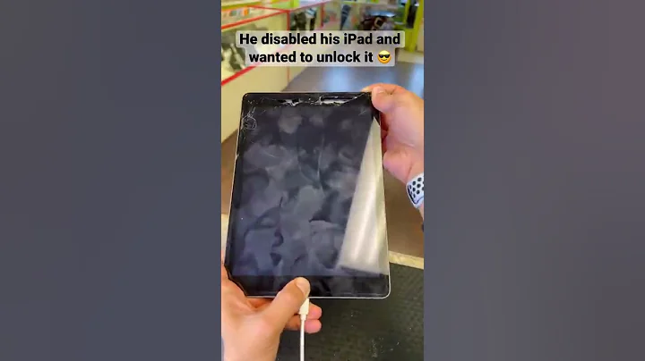 Can’t remember your passcode and #ipad is disabled ?Here’s how you #unlock it✨#shorts #apple #iphone