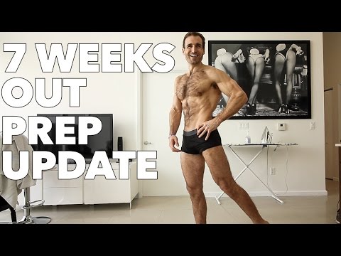 Bodybuilding Posing and Physique Prep Update | Weight Loss Journey and Transformation 2017