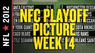 NFC Playoff Picture, Wild Card Standings and Playoff Scenarios: NFL Week 14 Edition