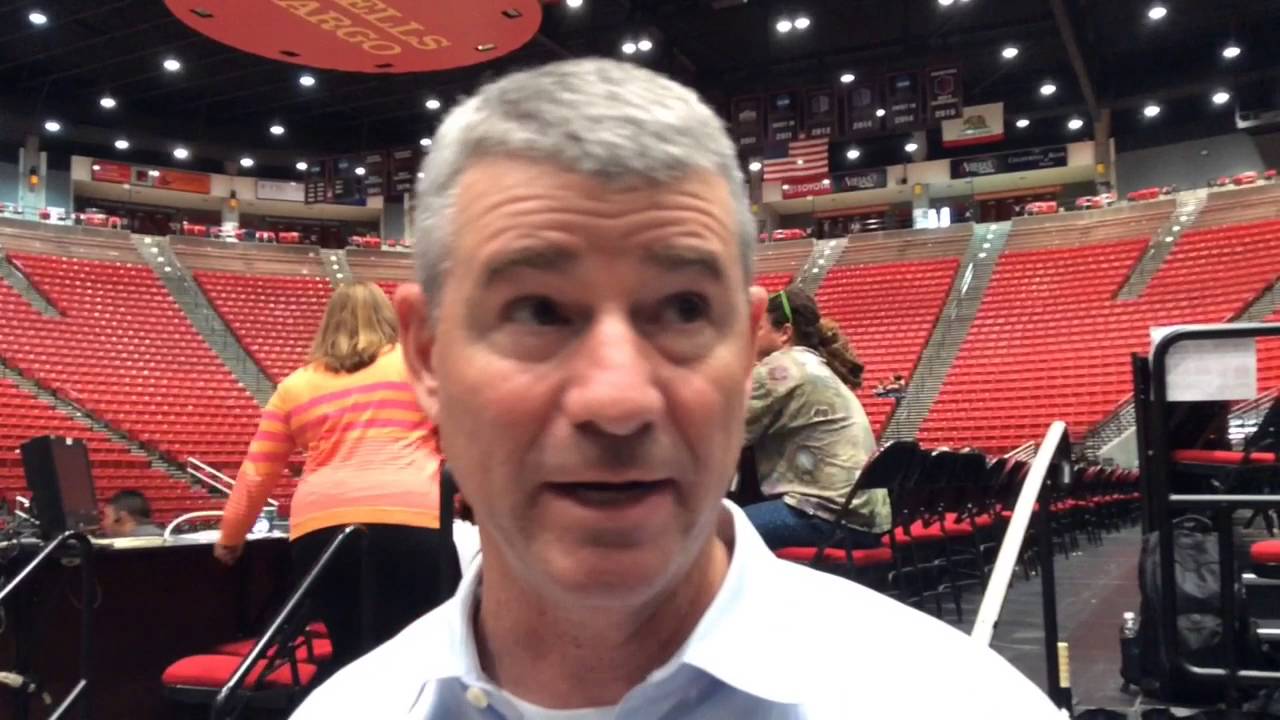 Boise State basketball coach Leon Rice after San Diego State win - YouTube