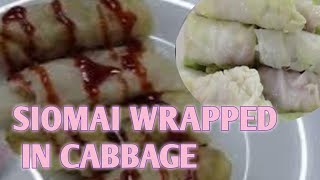 Ground Beef Wrapped in Cabbage | Siomai Style
