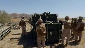 U.S. Marine Corps Lake Elsinore Bridging Exercise 3/24/2015, Time-lapse