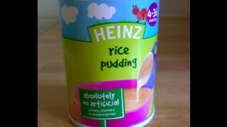heinz baby rice pudding