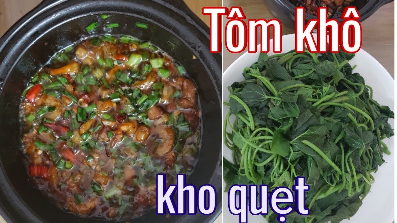 Hướng dẫn Cách nấu kho quẹt – Hấp dẫn với món Tôm khô kho quẹt