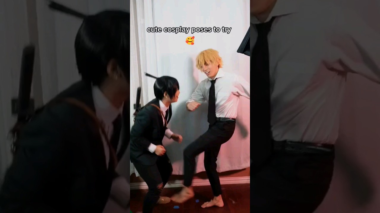 nailed it 😎 #chainsawman #denji #aki #cosplay #csm #shorts