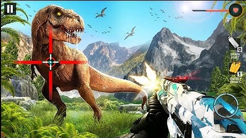 T-rex Deadly Dinosaur Hunting Game - Android #Gameplay