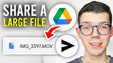 How To Share Large Files Using Google Drive - Full Guide