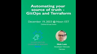 Automating your source of truth - GitOps and Terraform