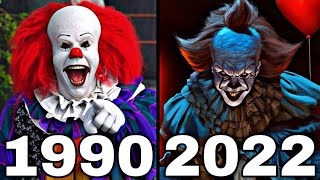 Evolution of Pennywise in Movies 1990 To 2022