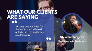 Testimonial Video: Stewart Rogers (Badass Empire)