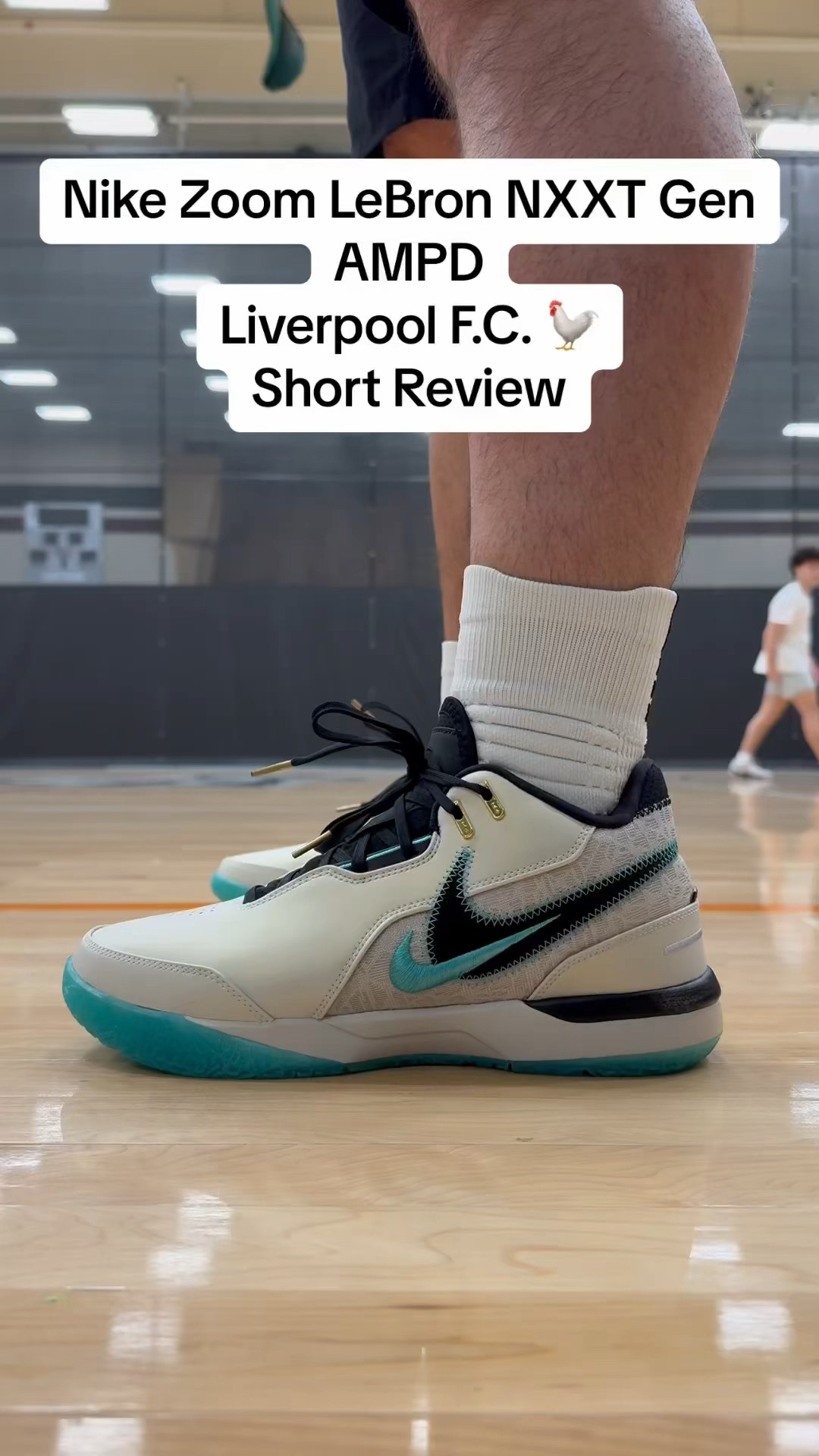Nike Zoom LeBron NXXT Gen AMPD “Liverpool F.C.” On Feet & In