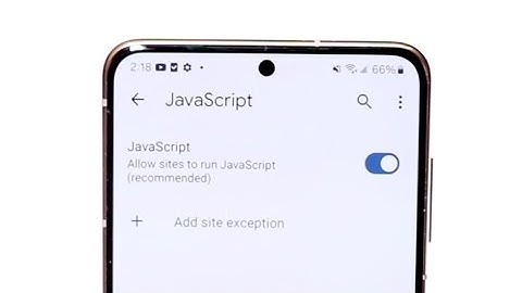 How To Enable Javascript On Android! (2024)