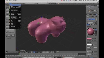 Blender: Modeling with Metaball & Sculpting