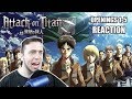 Attack on Titan -  All Openings 1-5 REACTION