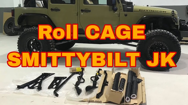 Jeep jk 2 door roll cage