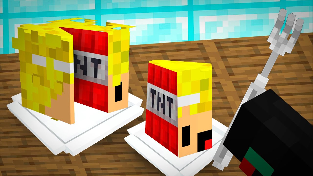 Minecraft pero TODO es COMIDA!