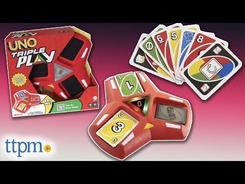 UNO Triple Play Game from Mattel Review! 