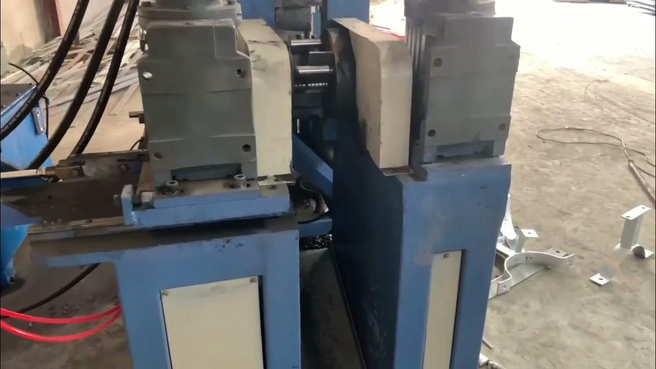 Pipe clamp making machine YouTube
