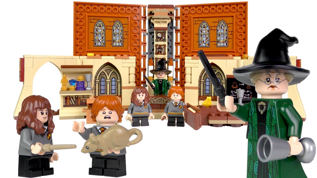 LEGO Harry Potter Hogwarts Moment Classes Book Comparison (2022 Update) 