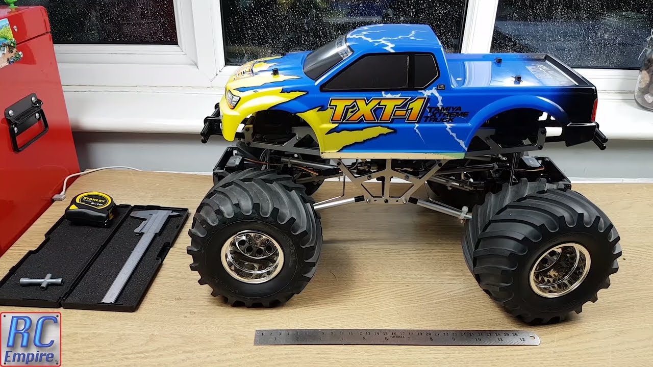 1/10 電動 RC タミヤ4x4 モンスタートラック TXT-1 カスタム