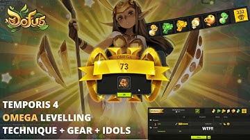 How To Level Up Omega Fast On Temporis 4 - Technique/Idols/Gear/Spells [DOFUS]