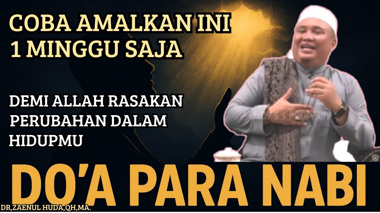 SEDANG DI HIMPIT MASALAH❓AMALKAN DO'A INI SELAMA 7 HARI  PASTI TERASA MANFAATNYA🔴TGH,ZAENUL HUDA