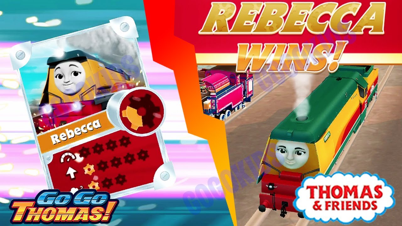Thomas & Friends: Go Go Thomas! Rebecca Evolved Super GOLDEN Racer Unlock All Engines #113