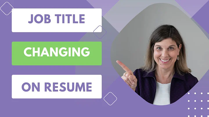Fix Confusing Job Titles on Your Resume FAST