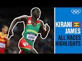 All Kirani James 🇬🇩races at the Olympics!