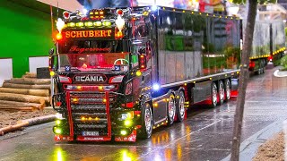 GREATEST RC MODEL TRUCKS IN COLLECTION!! RC SHOW TRUCKS, RC HEAVY HAULAGE, ANDREAS SCHUBERT SCANIA