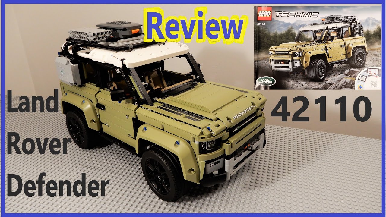 Lego Land Rover Defender Review Technic 42110 - YouTube