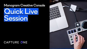 Capture One 21 | Quick Live - Monogram Creative Console
