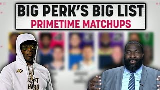 WHO WANT THE SMOKE?! 🗣️ Big Perk's Big List of PRIMETIME matchups | NBA Today
