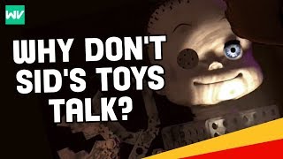 Pixar Theory: Why Don't Sid's Toys Talk in Toy Story?