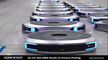 Go-Fer Bot AMR Goods-to-Person Order Picking - Conveyco