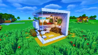 How to build a modern house in Minecraft