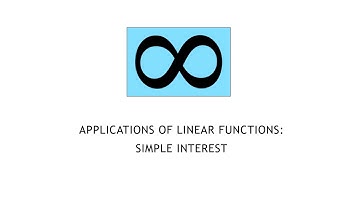 College Algebra 1.2.3 Applications of Linear Functions: Simple Interest
