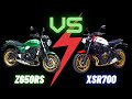 Kawasaki z650rs vs yamaha xsr700  which is the best middleweight retrosport of 2023