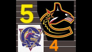 OFR SZN 1 - Playoffs Round two game one Oilers Blew It. Oilers 4 Vancouver 5