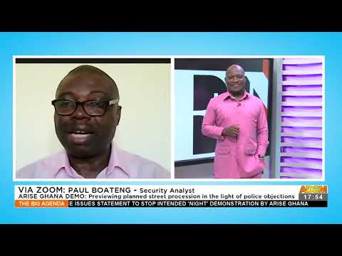 Arise Ghana Demo: Previewing planned street procession in the light of police objections (27-6-22) Arise Ghana Demo: Previewing planned street procession in the light of police objections (27-6-22)