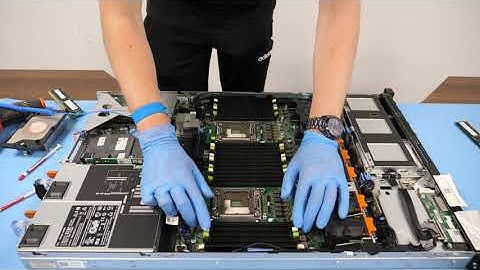 How to install server memory into a Dell PER620 server