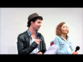 Andrew lee potts  hannah spearritt talk primeval and socks part 2