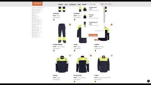 Create your own Tranemo Product Catalogue