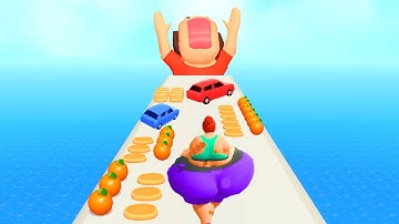 Pancake Run All Levels Mobile Gameplay Walkthrough - Update iOS, Android Game