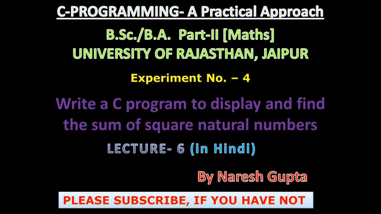 Square Of Natural Number Program C Program To Display And Find The square-of-natural-number-program-c-program-to-display-and-find-the
