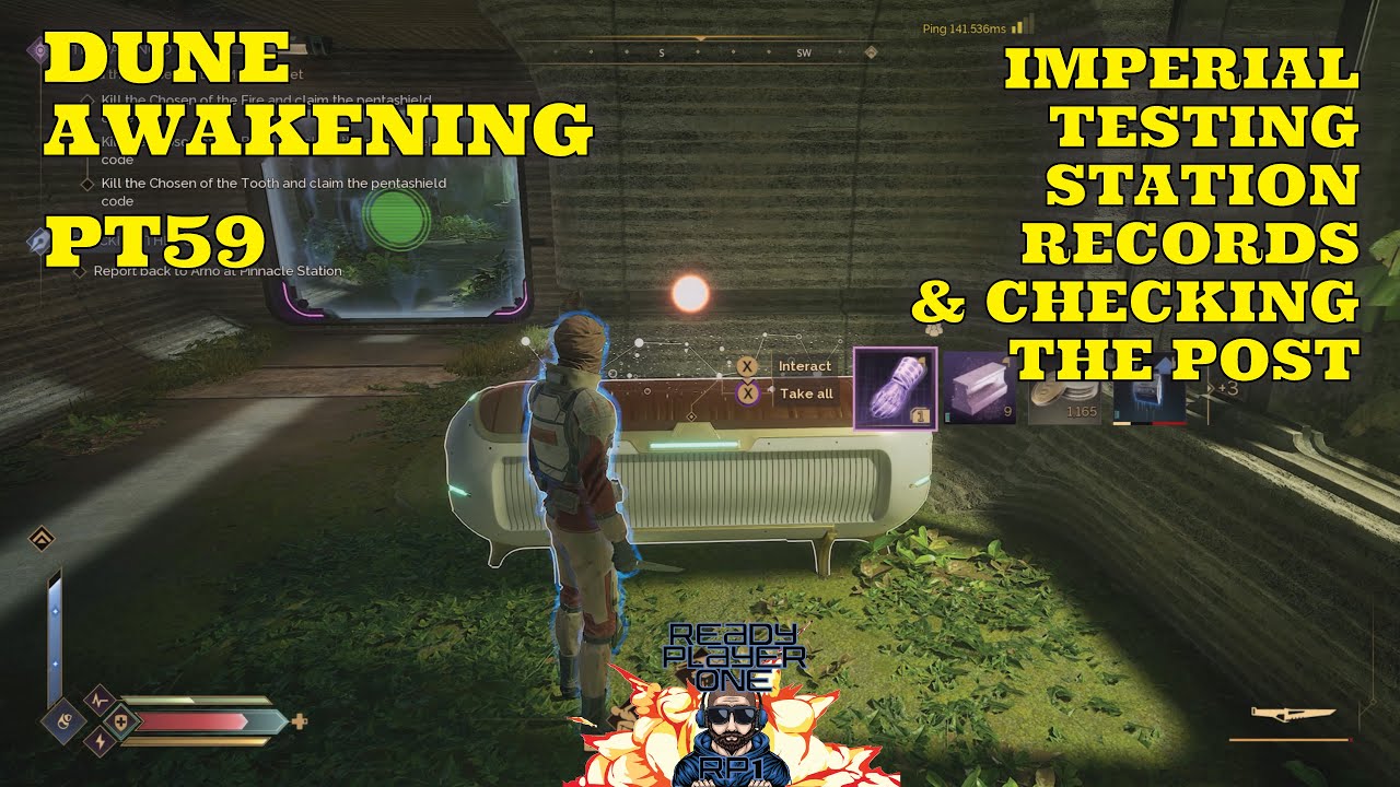 Dune - Awakening - Pt59 - Imperial Testing Station Records & Checking The Post 