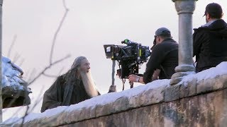 فيلم سيد الخواتم الهوبيت قبل وبعد المؤثراتOn the Set of THE HOBBIT 3 Making Of Pt # 2